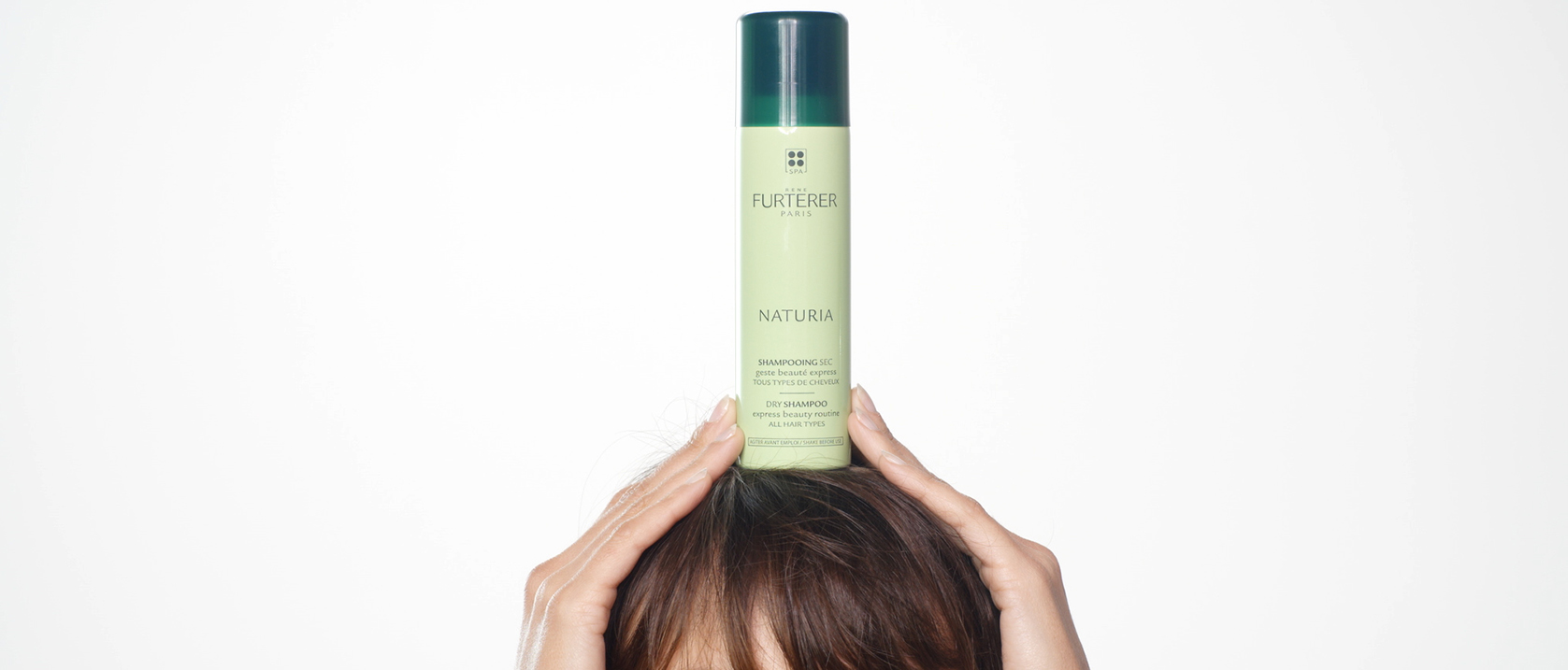 NATURIA Dry shampoo application video  | René Furterer