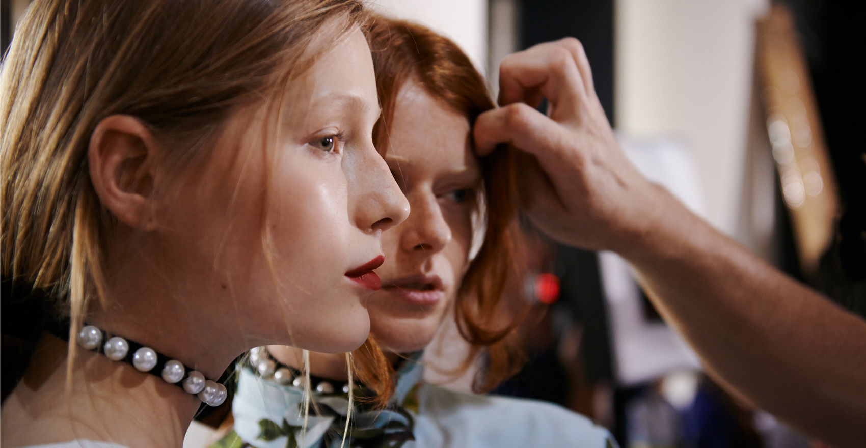 Fashion Week Andrew GN Spring-Summer 2018 backstage René Furterer Paris