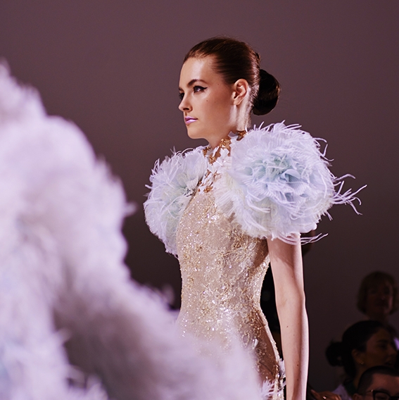 Backstage for the Fall-Winter 2017-18 haute couture collection by Ralph & Russo Fashion Week Paris | René Furterer Backstage for the Fall-Winter 2017-18 haute couture collection by Ralph & Russo Fashion Week Paris | René Furterer