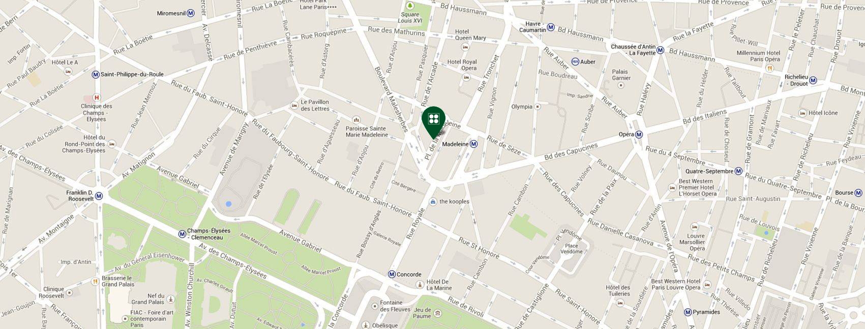 Hair spa contact - Madeleine - Paris | René Furterer Hair spa contact - Madeleine - Paris | René Furterer