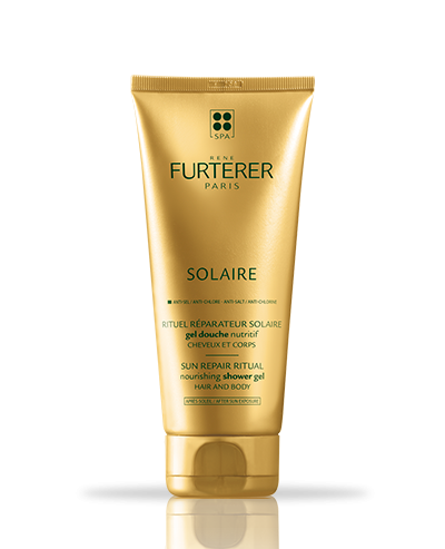 Solaire hydrating shower gel hair and body| René Furterer