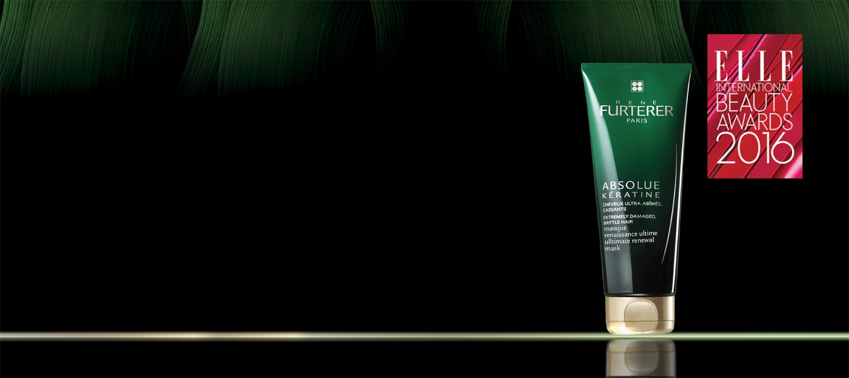 重塑再生護髮膜榮獲 ELLE 2016 國際美妝大賞年度最佳護髮產品