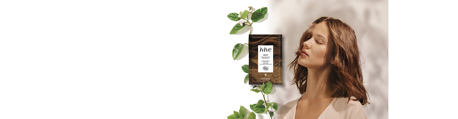 Coloration végétale Professionnelle IVIVE  René Furterer
